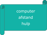 Computer afstand hulp